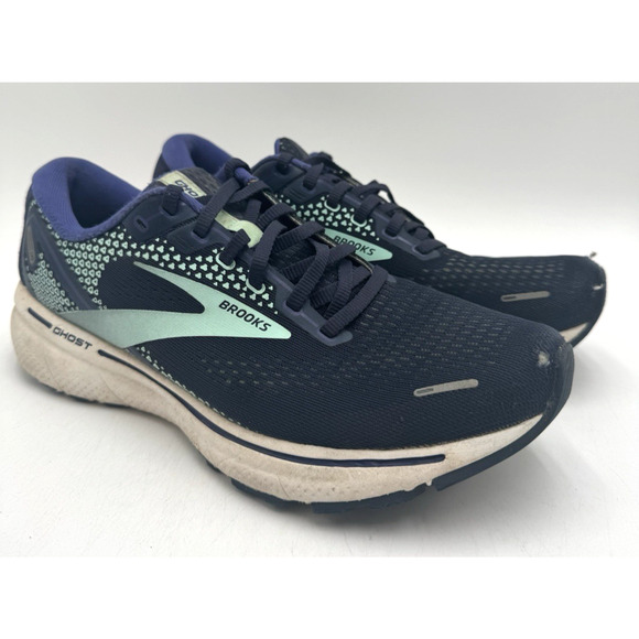 Brooks GHOST 14 Women's USED Running Sneaker Blue US Size 10 Medium No Box - Picture 1 of 10
